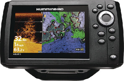 HELIX 5 G3 SERIES CHIRP FISHFINDER/CHARTPLOTTER (HUMMINBIRD) HELIX 5 CHIRP GPS G3 5"